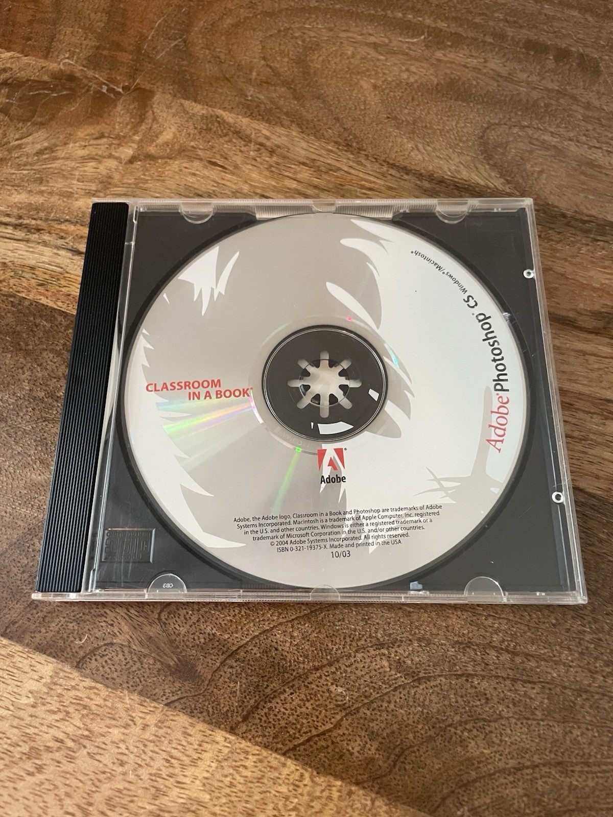 Adobe Photoshop Classroom In A Book Disc CD ISBN 0-321-19375-X