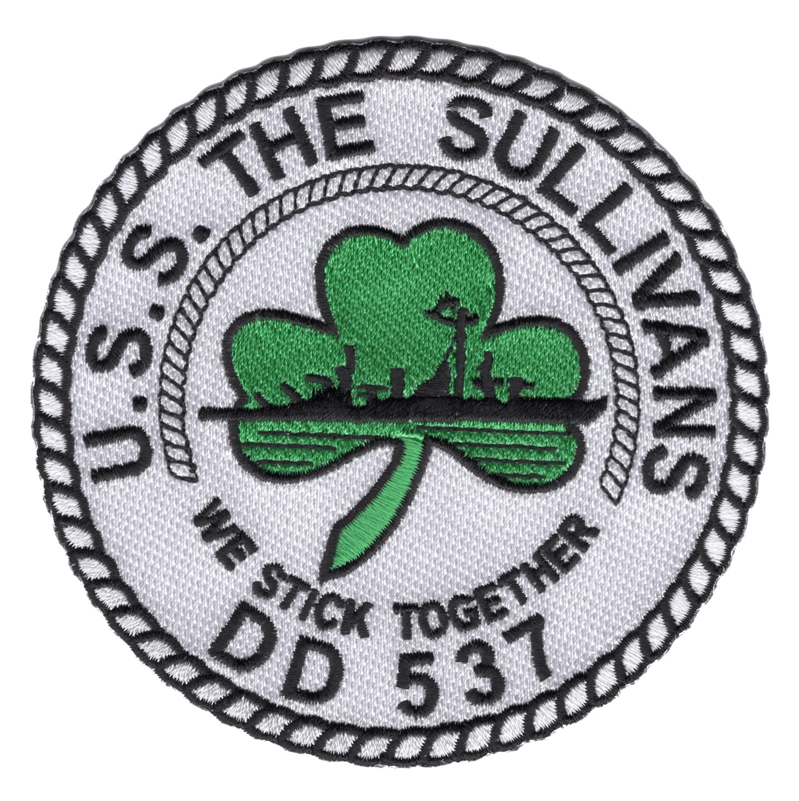 DD-537 USS The Sullivans Patch