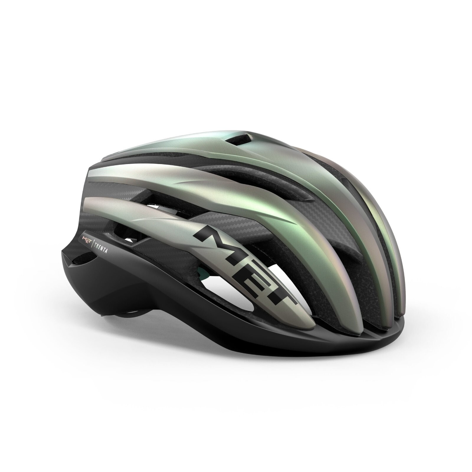 MET Trenta MIPS 3K Carbon Road Cycling Helmet Tadej Motion Blur Green Medium✅