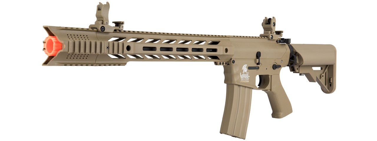 Lancer Tactical M4 SPR Gen 2 AEG Electric Airsoft Rifle Gun – TAN (370–390 / 330