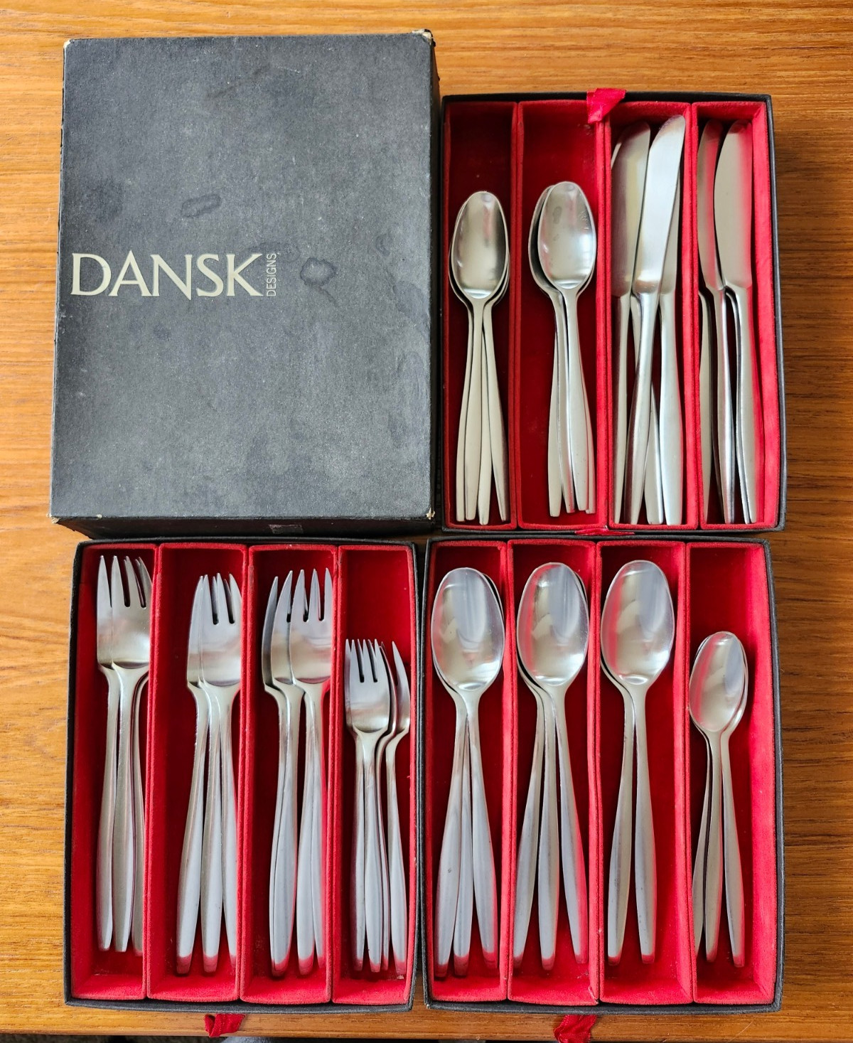 Dansk Variation VI Stainless Flatware Dansk Designs JHQ - Sets Soups & Knives