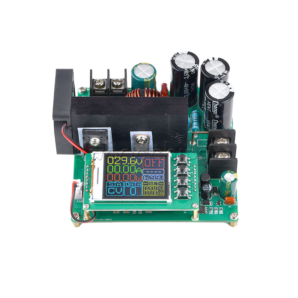 DC9V~60V 900W 15A CNC LCD Display Constant Current Voltage DC Boost Module New