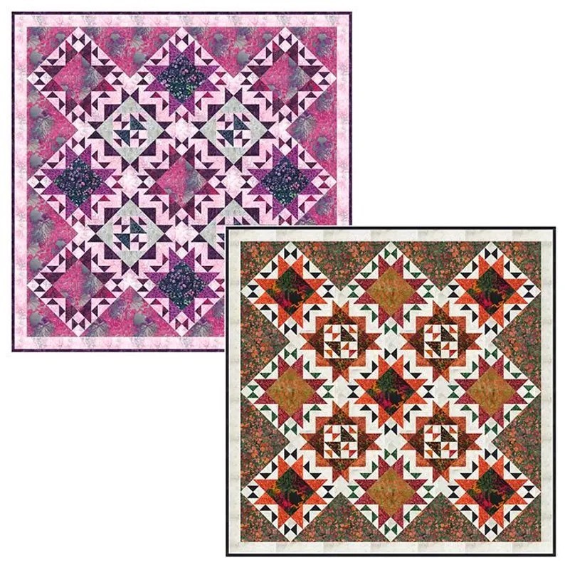 Bundle of 5 quilt patterns from our closed shop