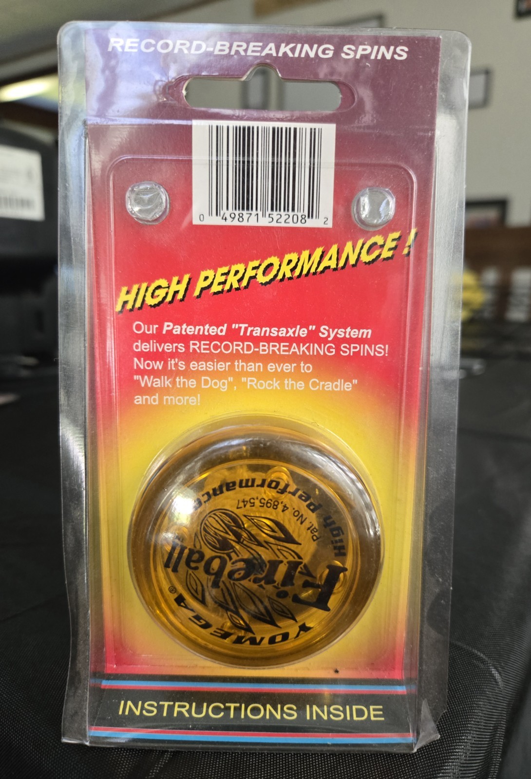 Yomega Fireball Yo-Yo Patented Transaxle System High Performance