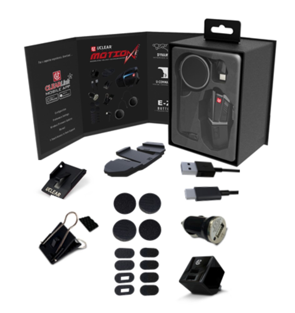 U-Clear Motion Infinity Helmet Bluetooth Communication System (180510)