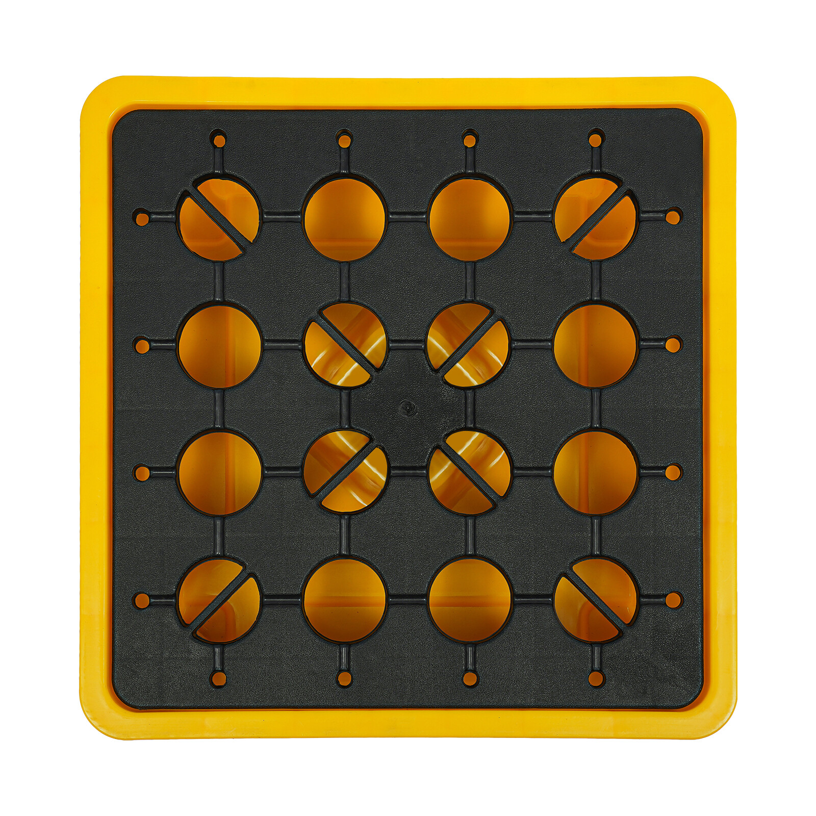 Spill Containment Platform, Spill Containment Pallet, Yellow and Black