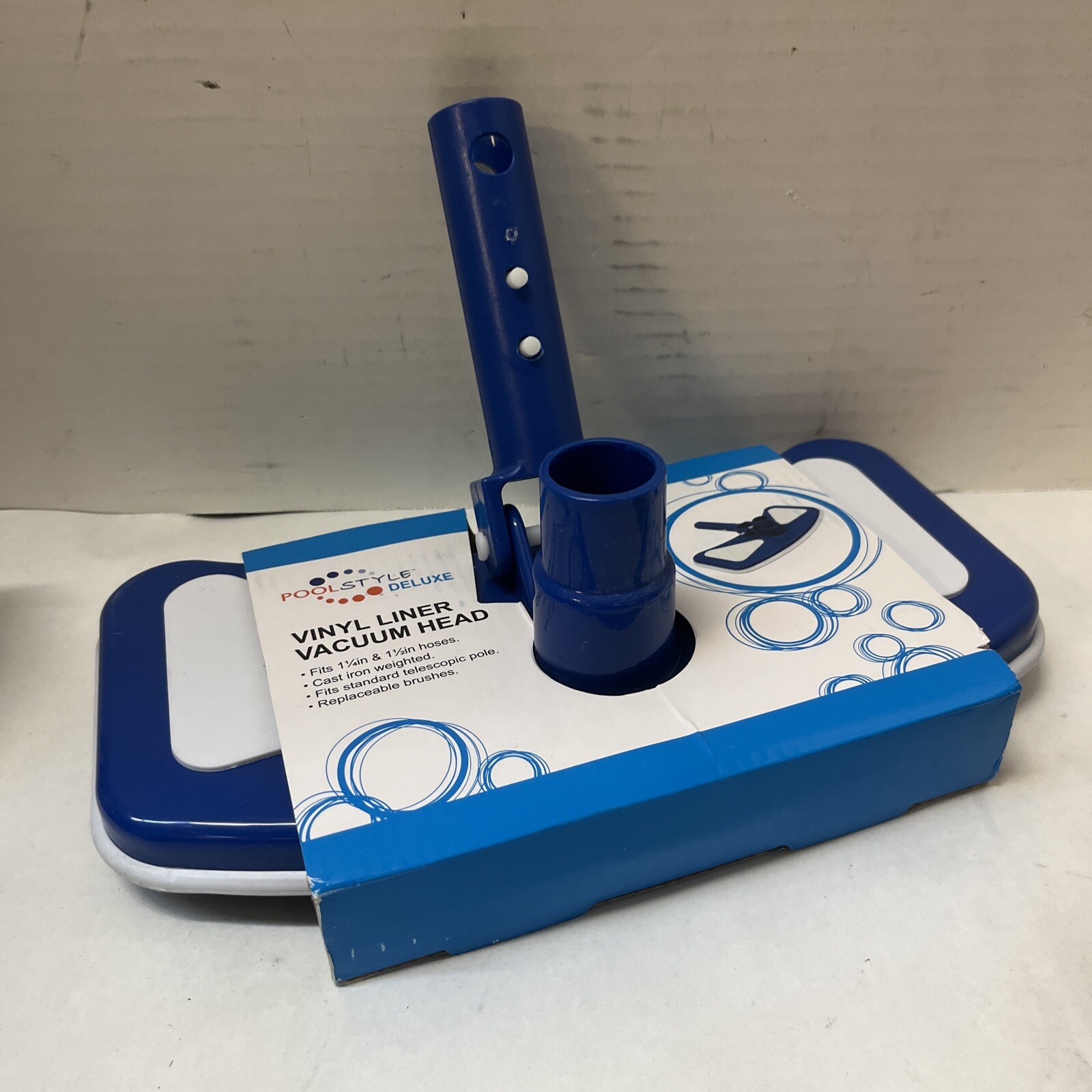 POOL STYLE DELUXE VINYL LINER VACUUM HEAD