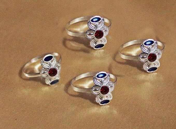 IMTRA FASHION Women's Toe Rings Adjustable Silver Plated Ladies Toe Ring Bichiya