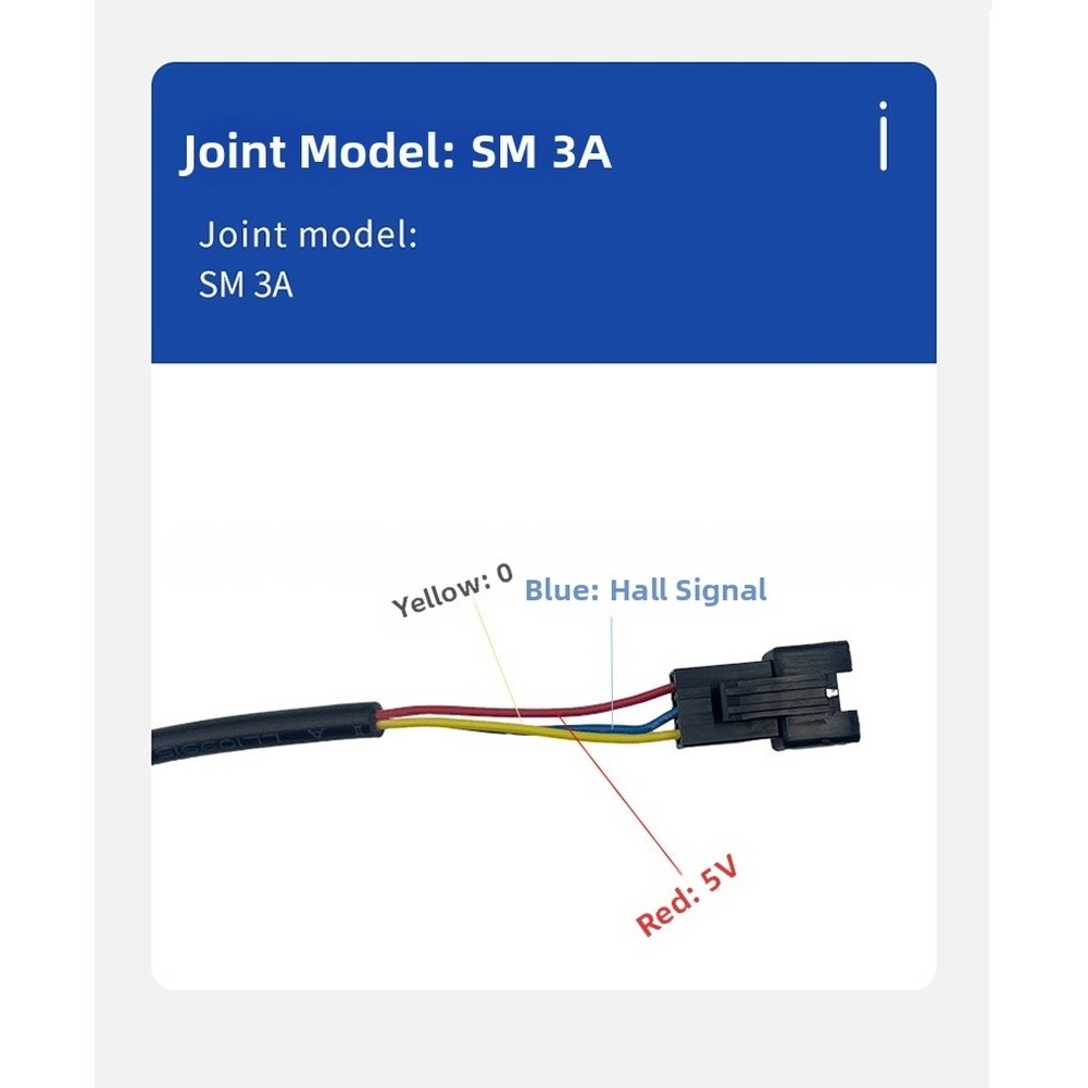 Electric Bike Speed Sensor with ABS Material Waterproof IPX7 Hall Effect Sensor