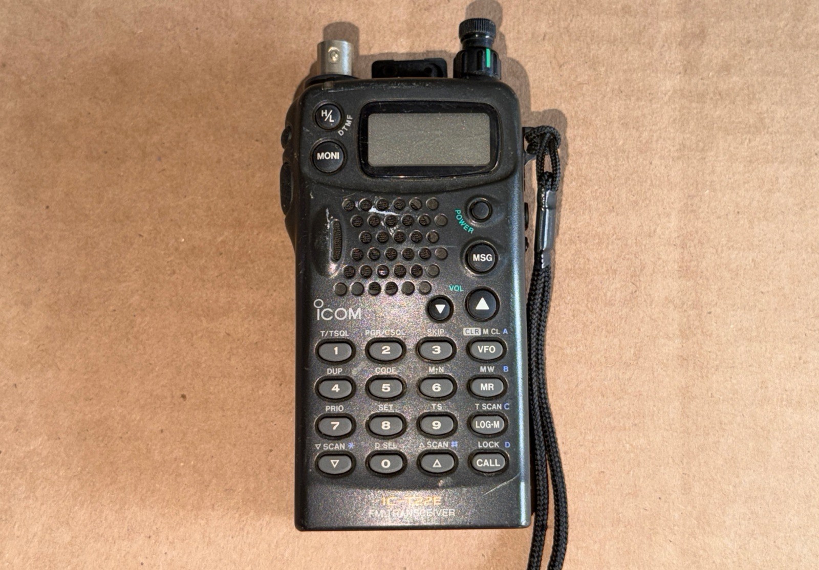 ICOM IC-T22A Transceiver Receiver FM Handheld Ham Radio