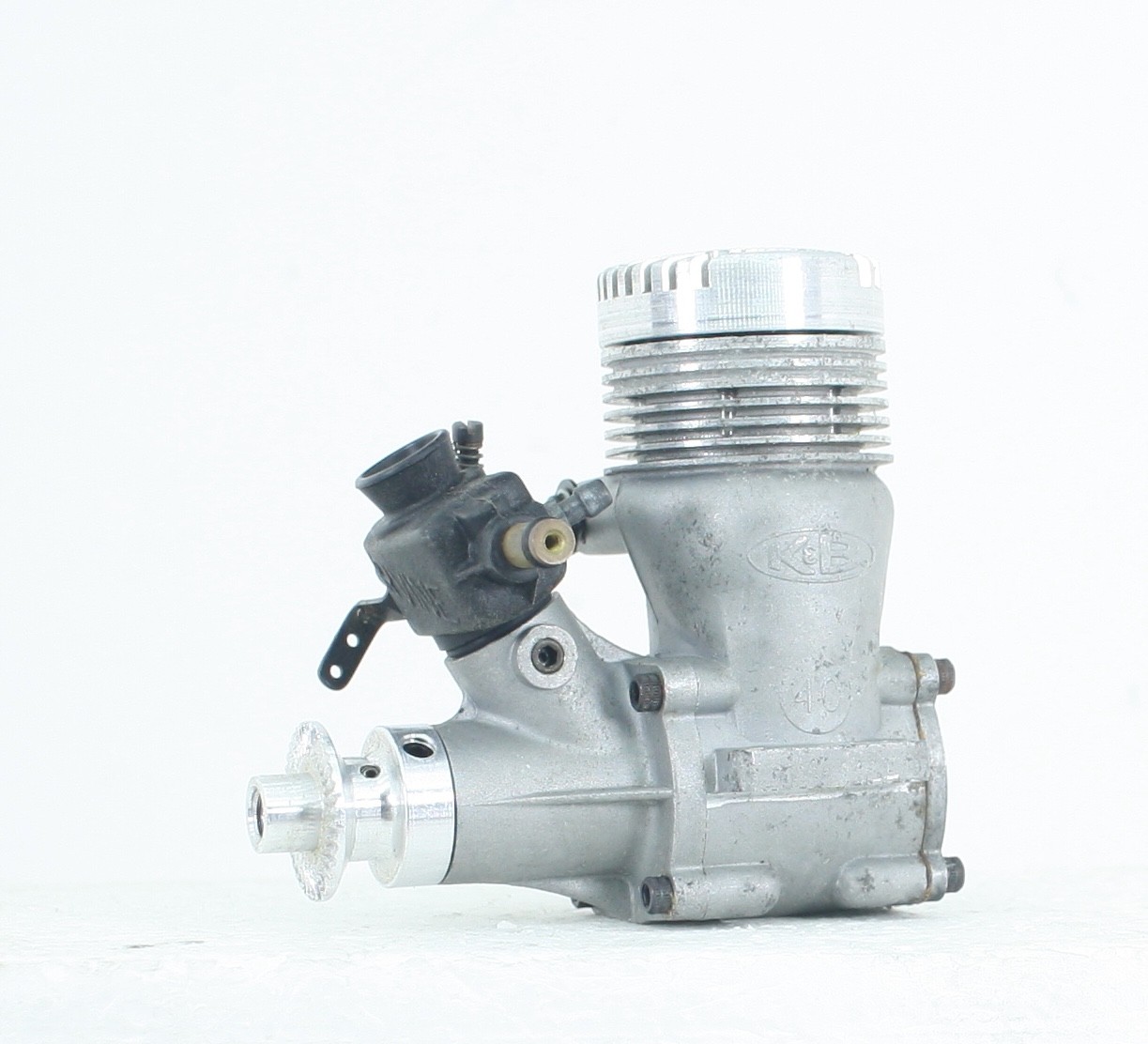K&B .40 Control Line R/C Motor Irvine Carb Excellent