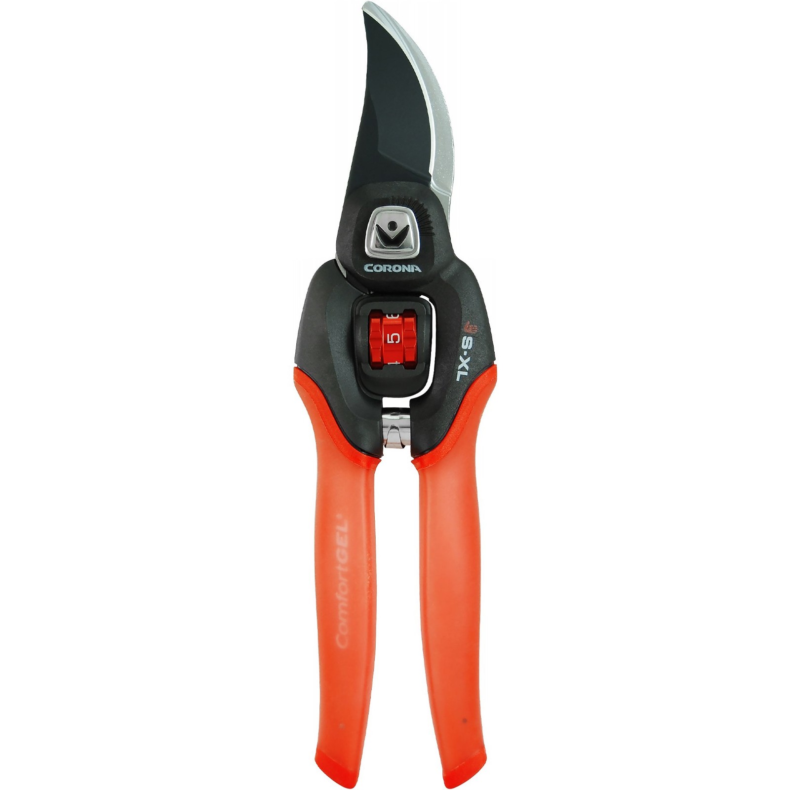 Corona Clipper BP 4214D Flex Dial Bypass Pruner With Pack of 1, Red/Black