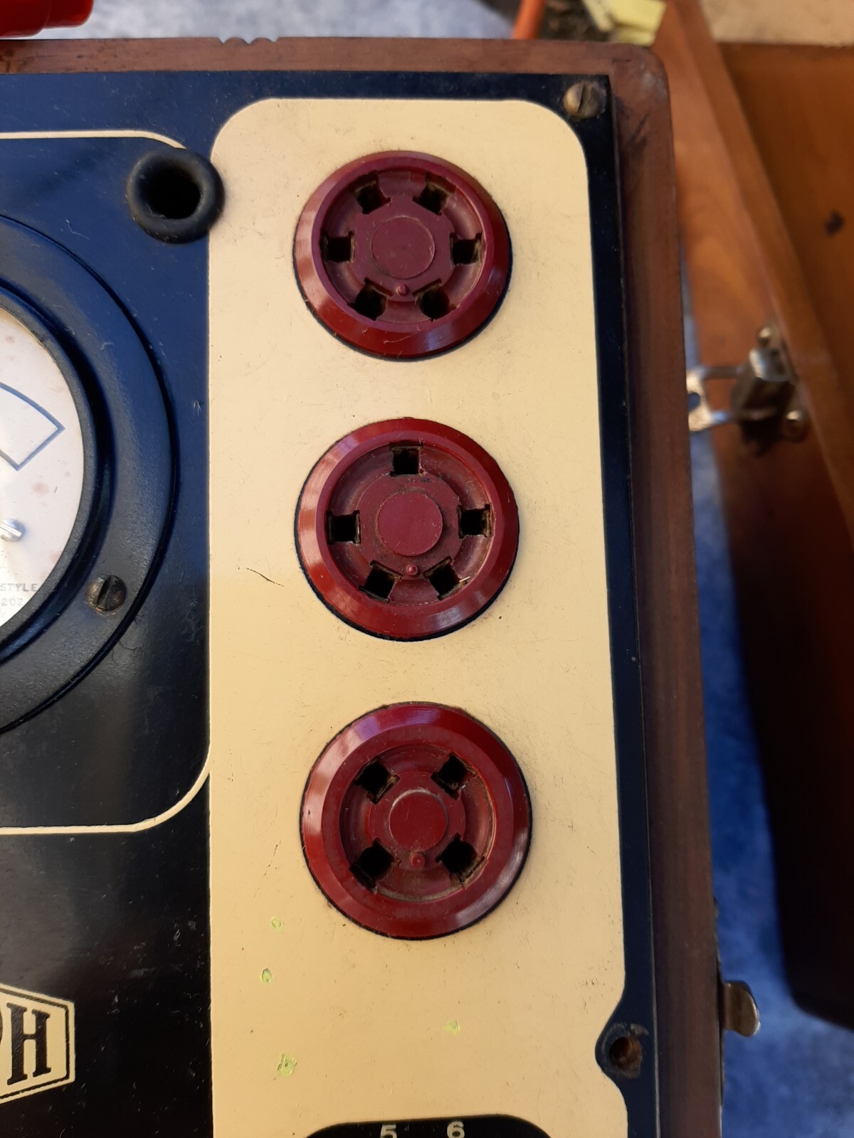 Vintage Tube Tester Triumph Rare Not Tested