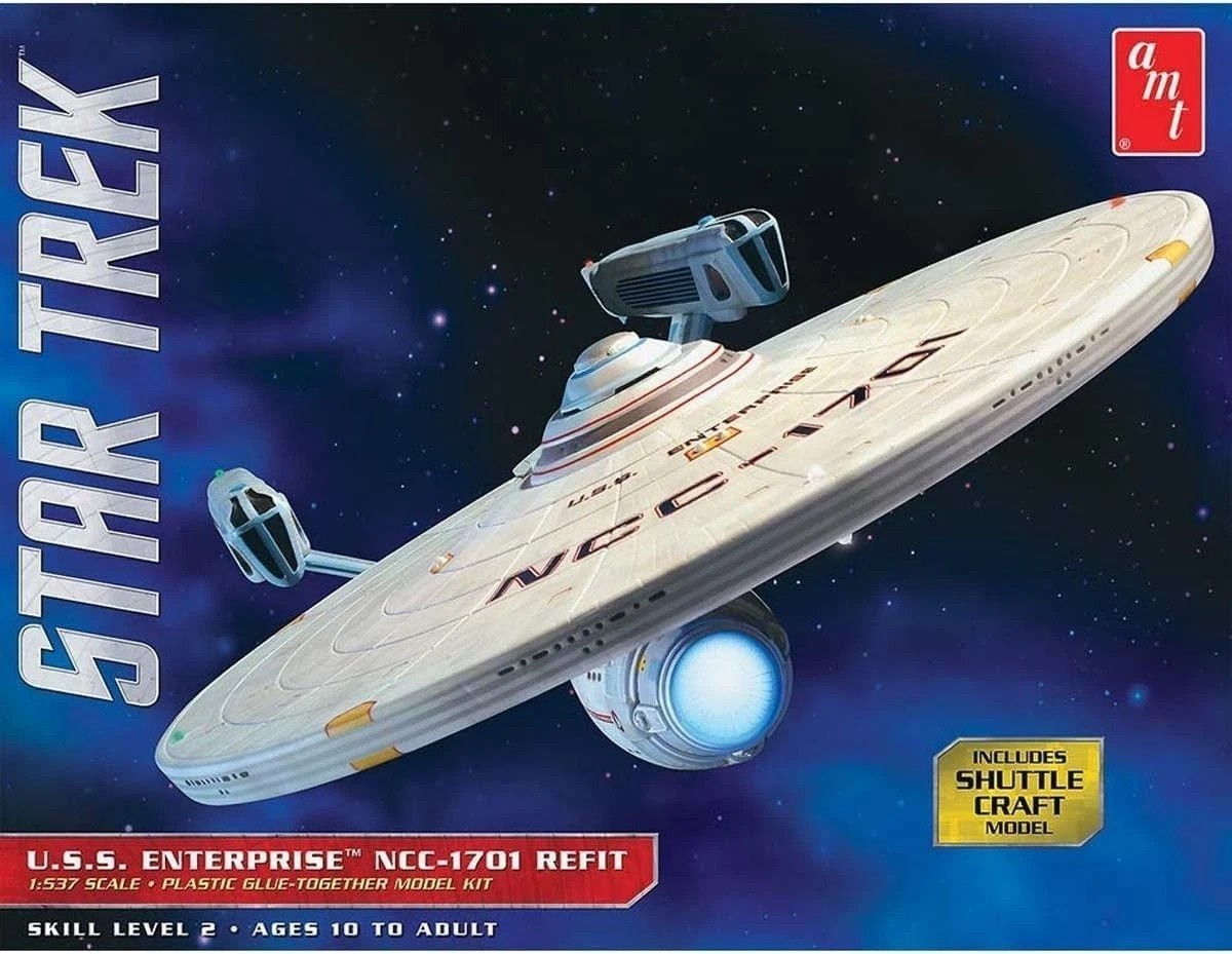 Star Trek Model Kit U.S.S. Enterprise Refit