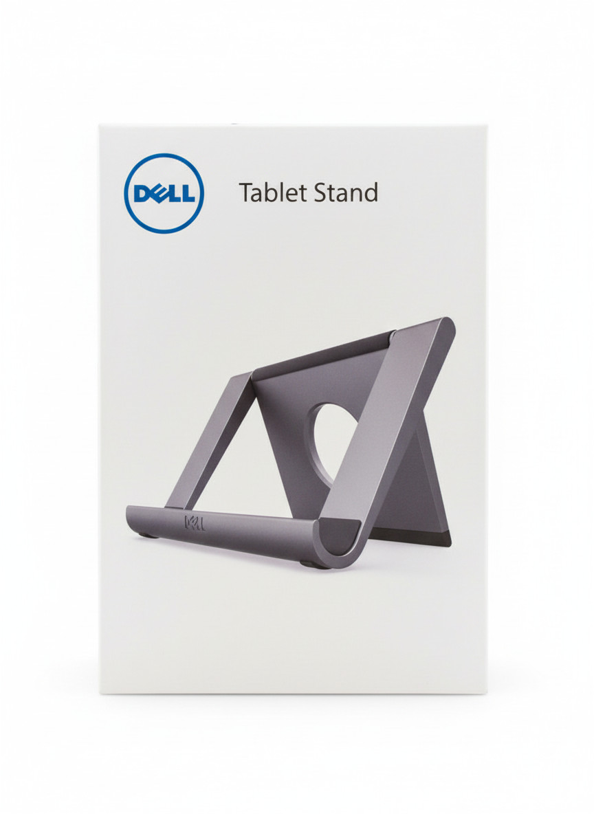 Dell Adjustable Aluminum Tablet Stand GPCXK TSS16 Universal Silver Durable Holde