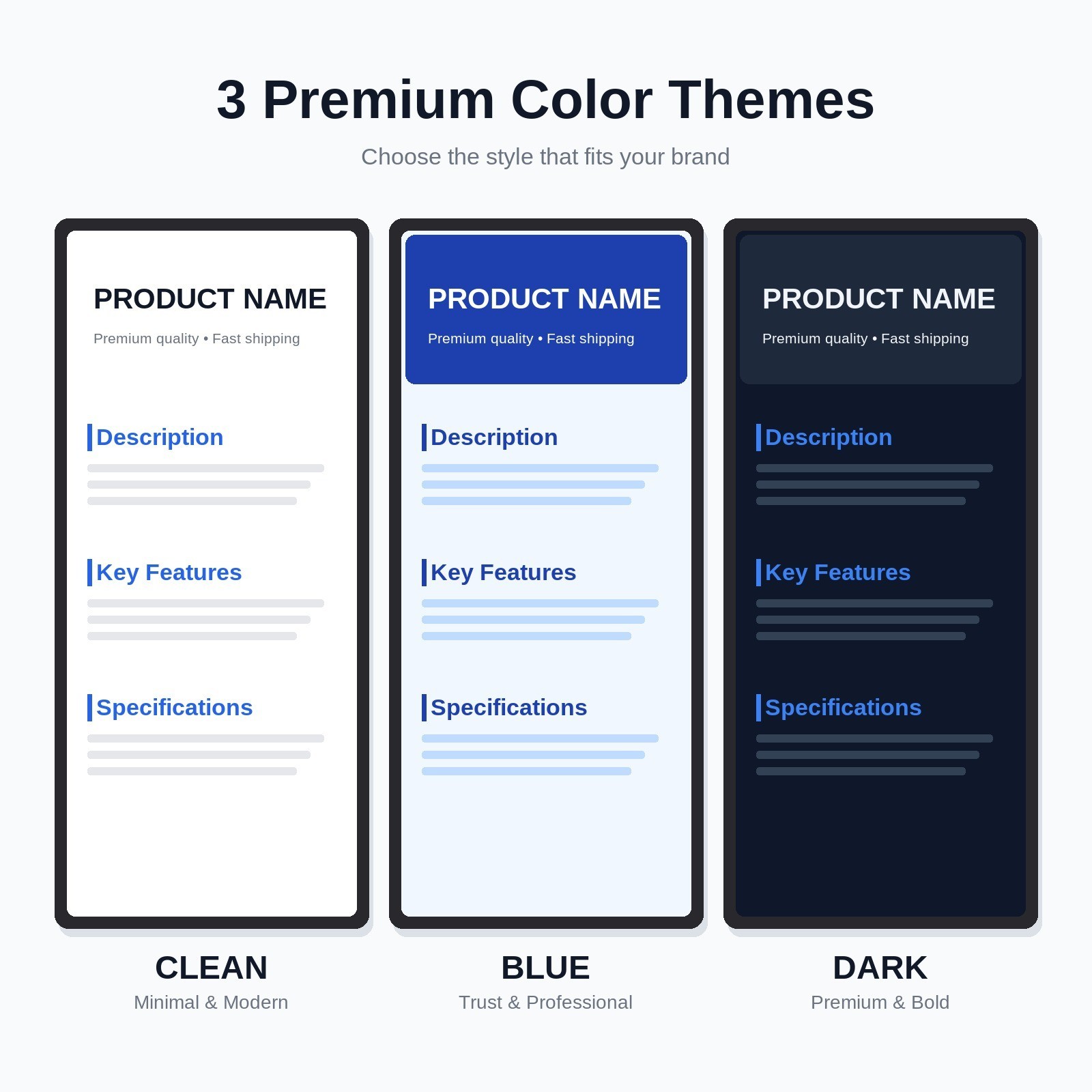 eBay Listing Template | Boost Sales | High Conversion Design | #01