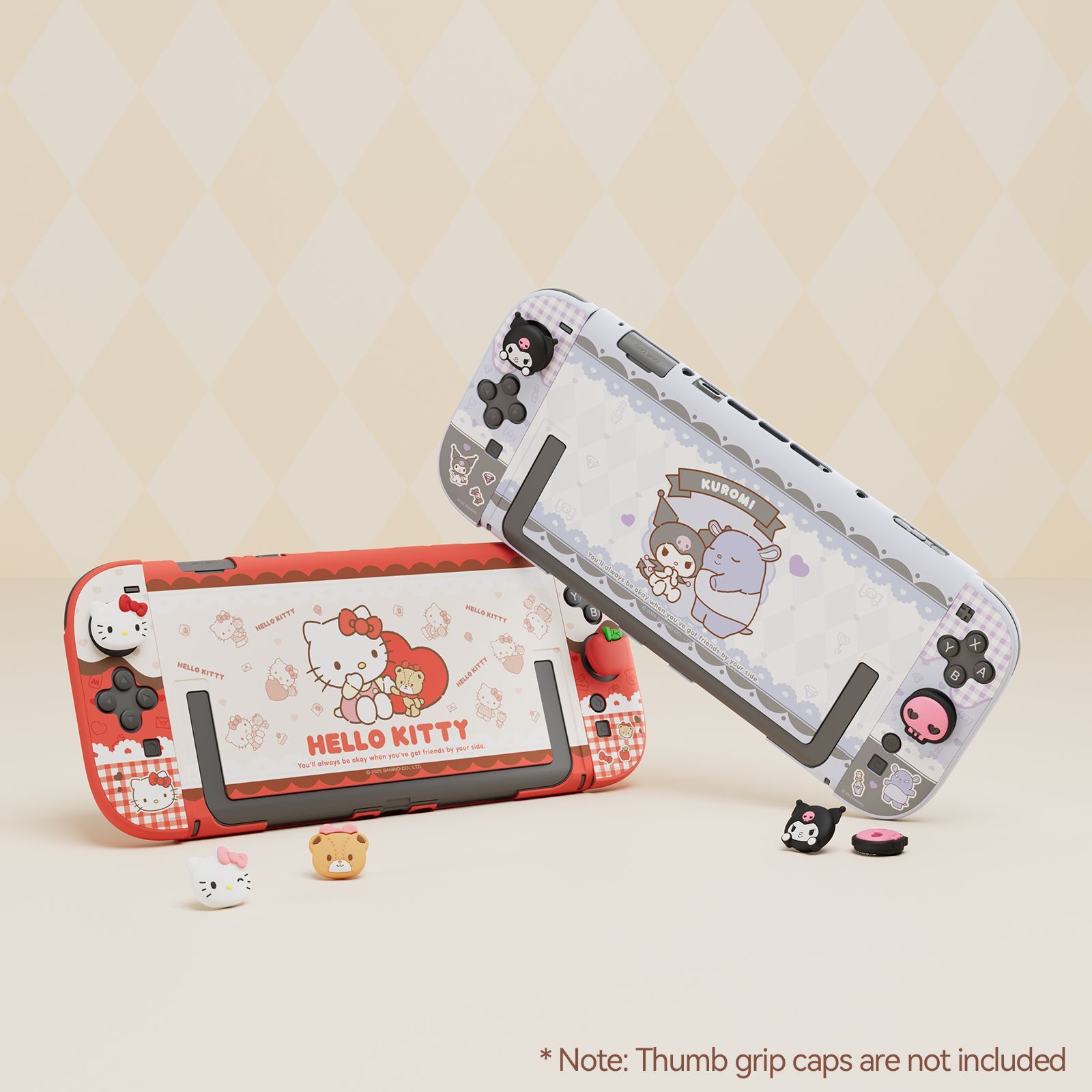 GeekShare Shell Skin Protective Case for Nintendo Switch 2025 Slim Cover Cat
