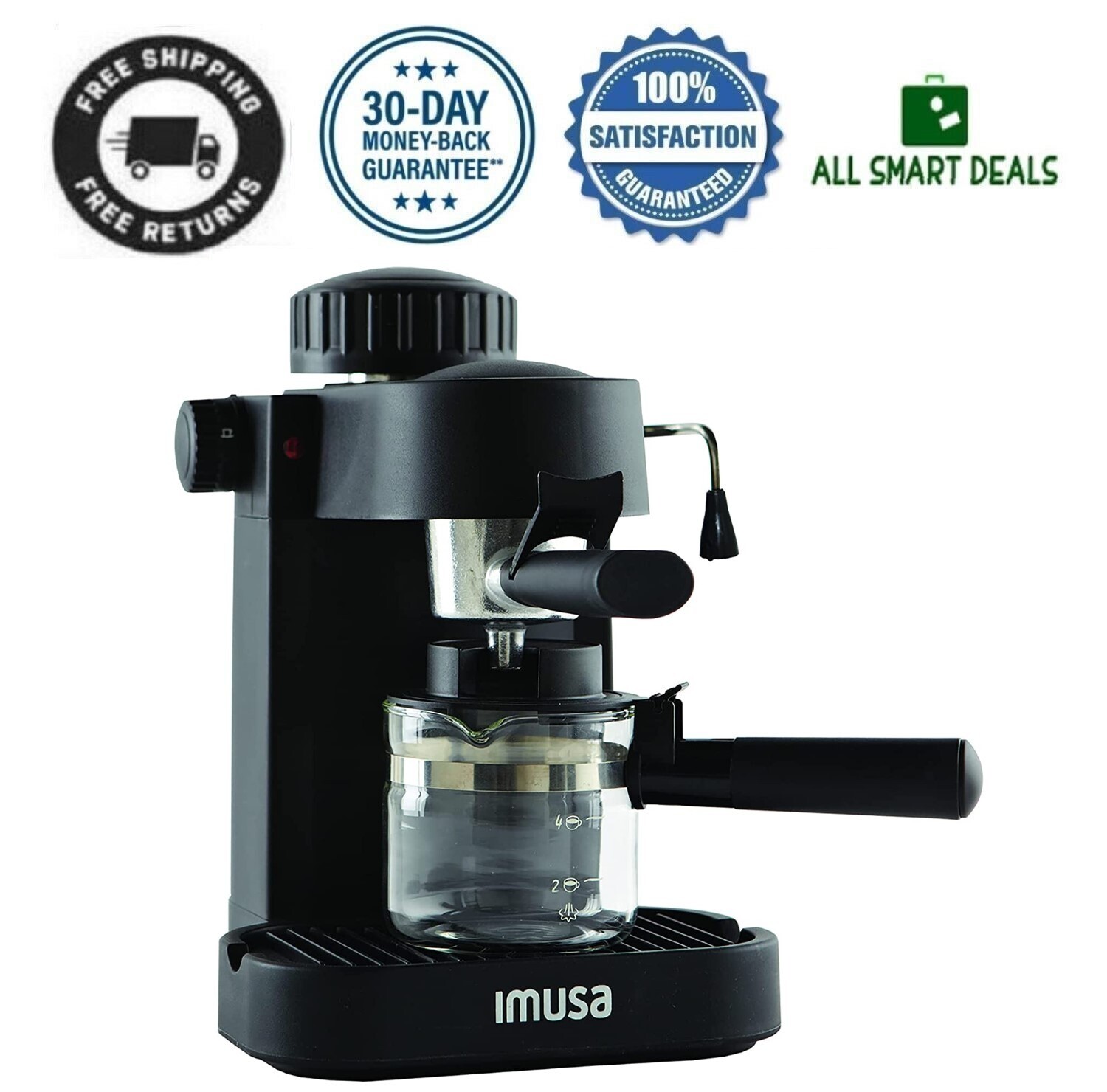 Maquina Para Cafe Expreso Y Capuchino Barista En Casa Rapido En Minutos Calidad
