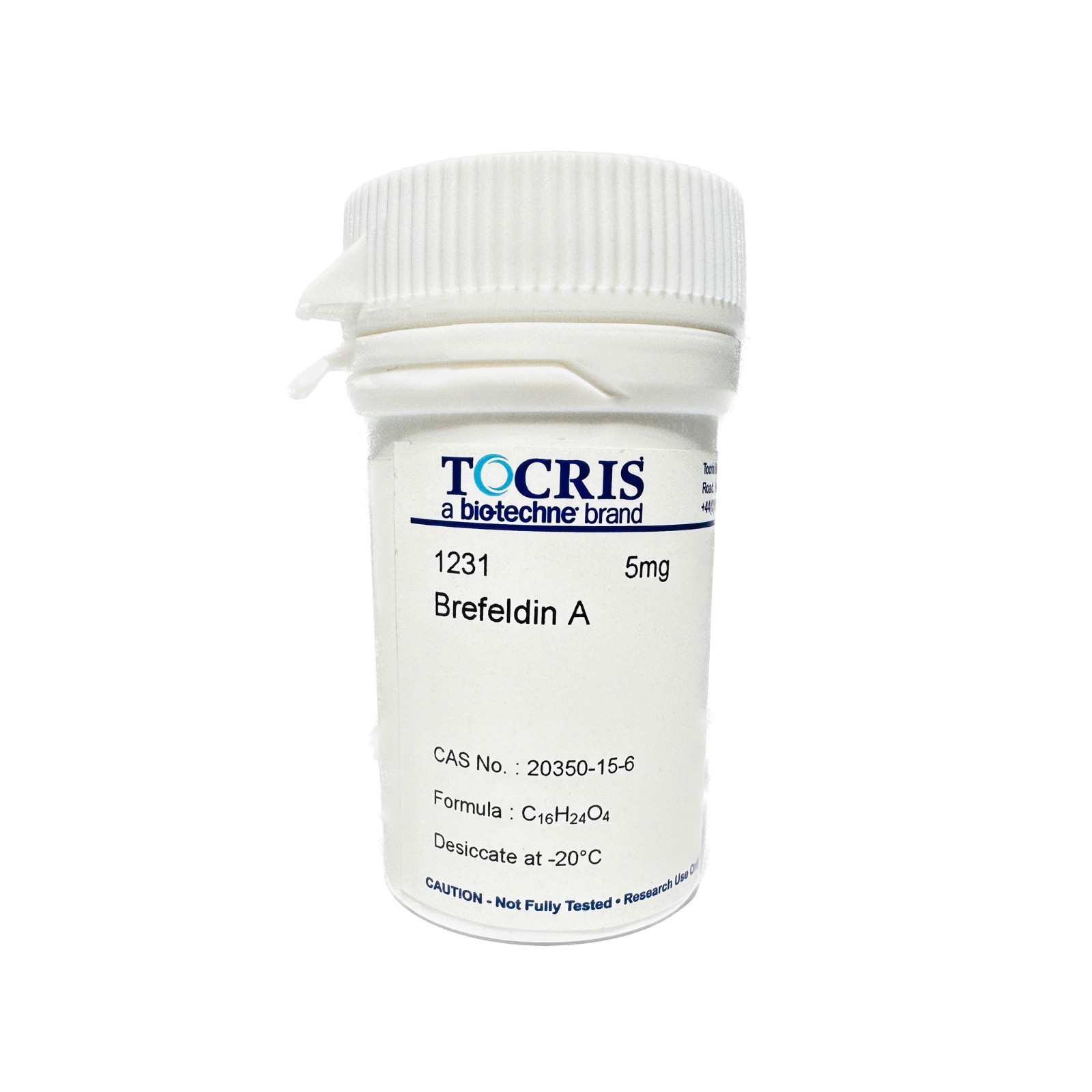 BIO-TECHNE TOCRIS 5mg Brefeldin A. Inhibitor CAS No 20350-15-6 LABORATORY LAB