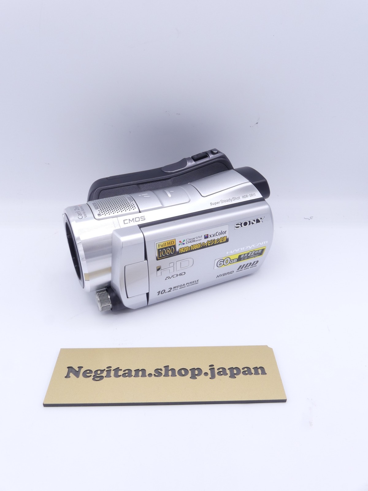 SONY HDR-SR11 Handycam Camcorder NightShot 10.2MP Full HD 60GB Japanese only