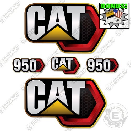 Fits Caterpillar 950GDecal Kit Wheel Loader (NEXT GEN) - 7 Year 3M Vinyl!