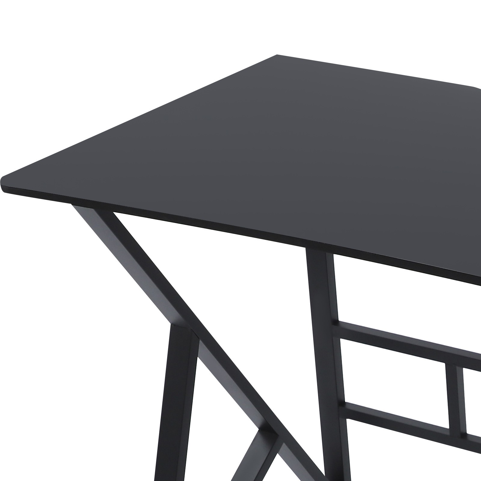 Spacious Ergonomic Computer Desk for Home Office and Gaming Setup