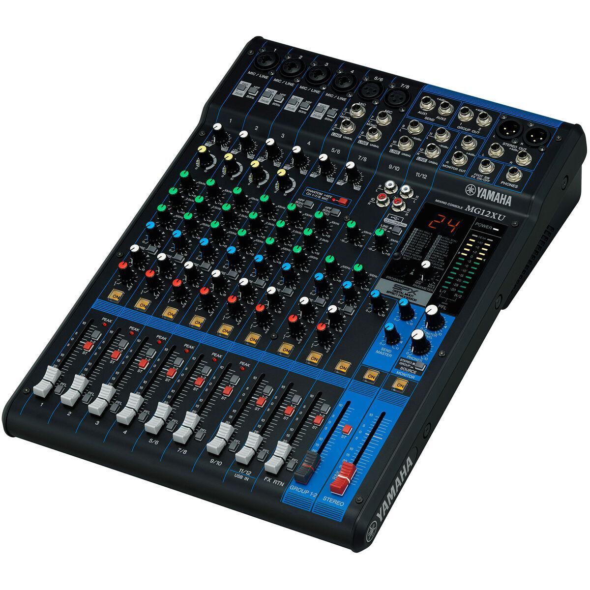 Yamaha MG12XU 12-Input 4-Bus Mixer with Effects