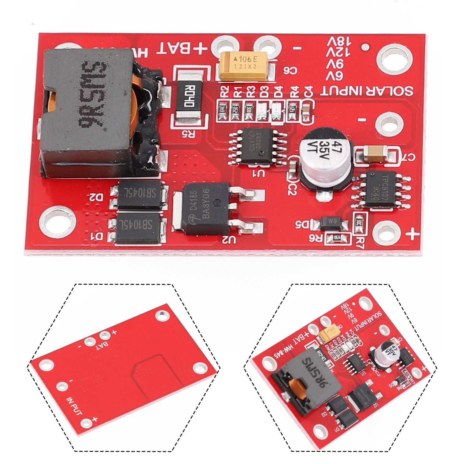 Solar Panel Controller-MPPT Charging Module For 12V Lead-acid Battery Charger 3
