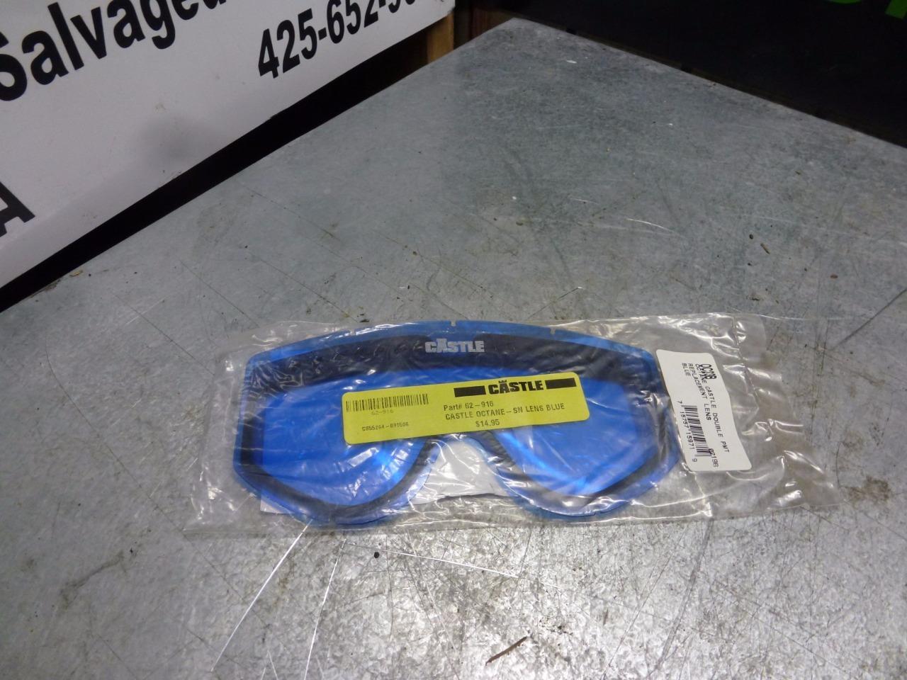 Castle Octane Goggle Replacement Lens Blue 62-916