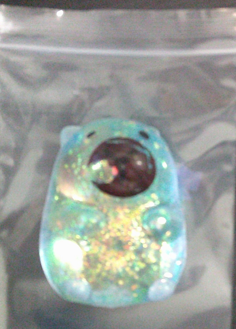 NEW BLUE GLITTER CAPYBARA fidget squishy toy stress reliever