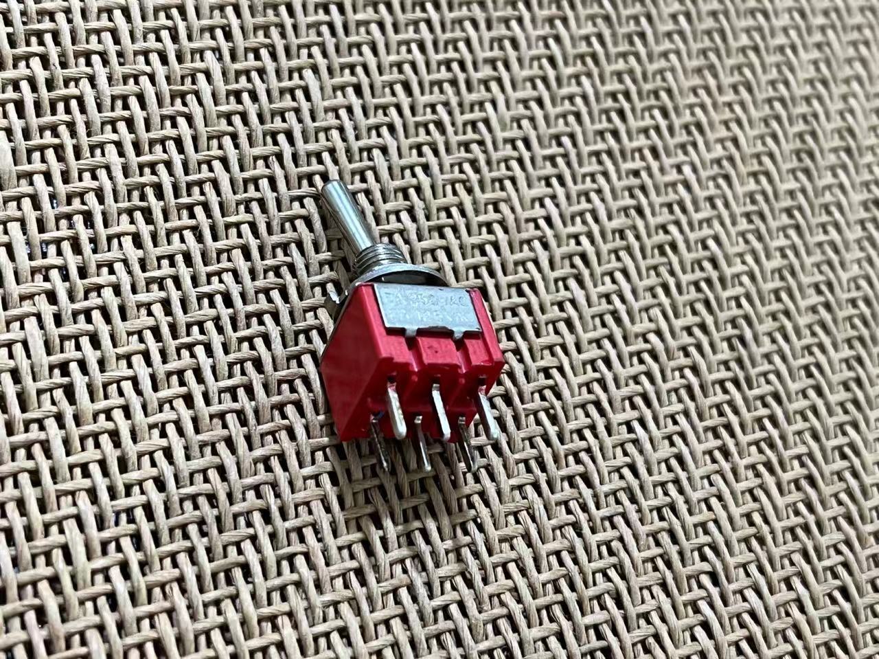 10pcs DPDT Mini Toggle Switch ON-ON PCB-Mount Premium Quality