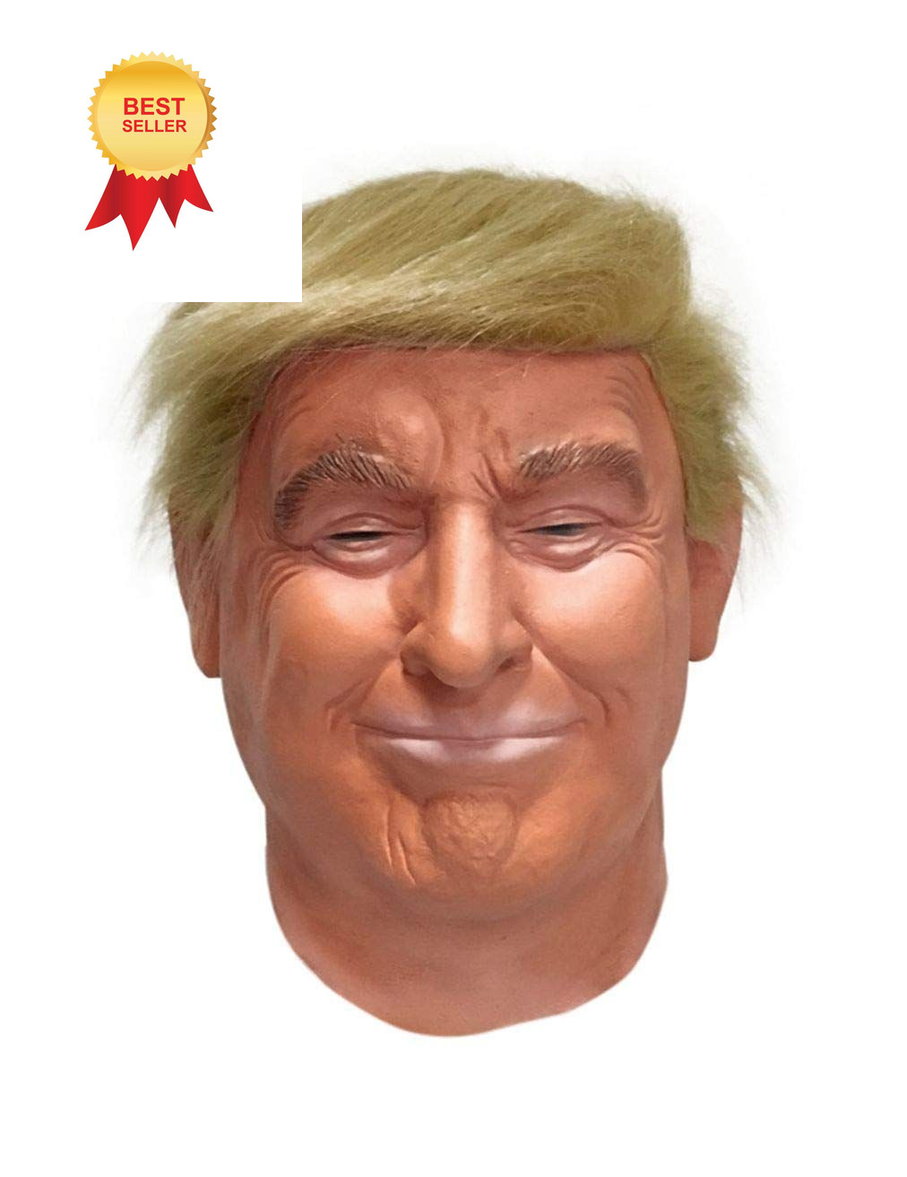 LEKA NEIL Realistic Celebrity for Donald Trumps Masks Latex Adults, Orange