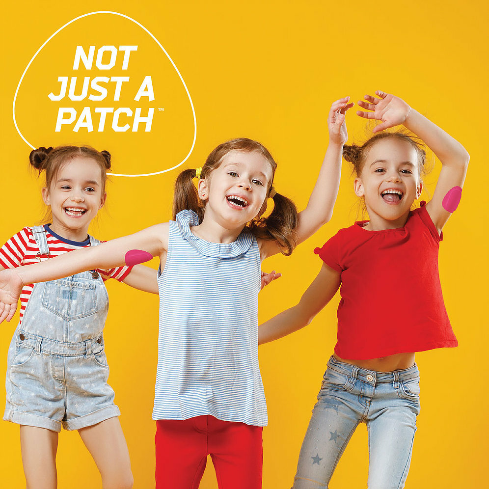Not Just a Patch CGM Patch Dexcom G4/G5/G6 or MiaoMiao Libre Pink 20 Pack
