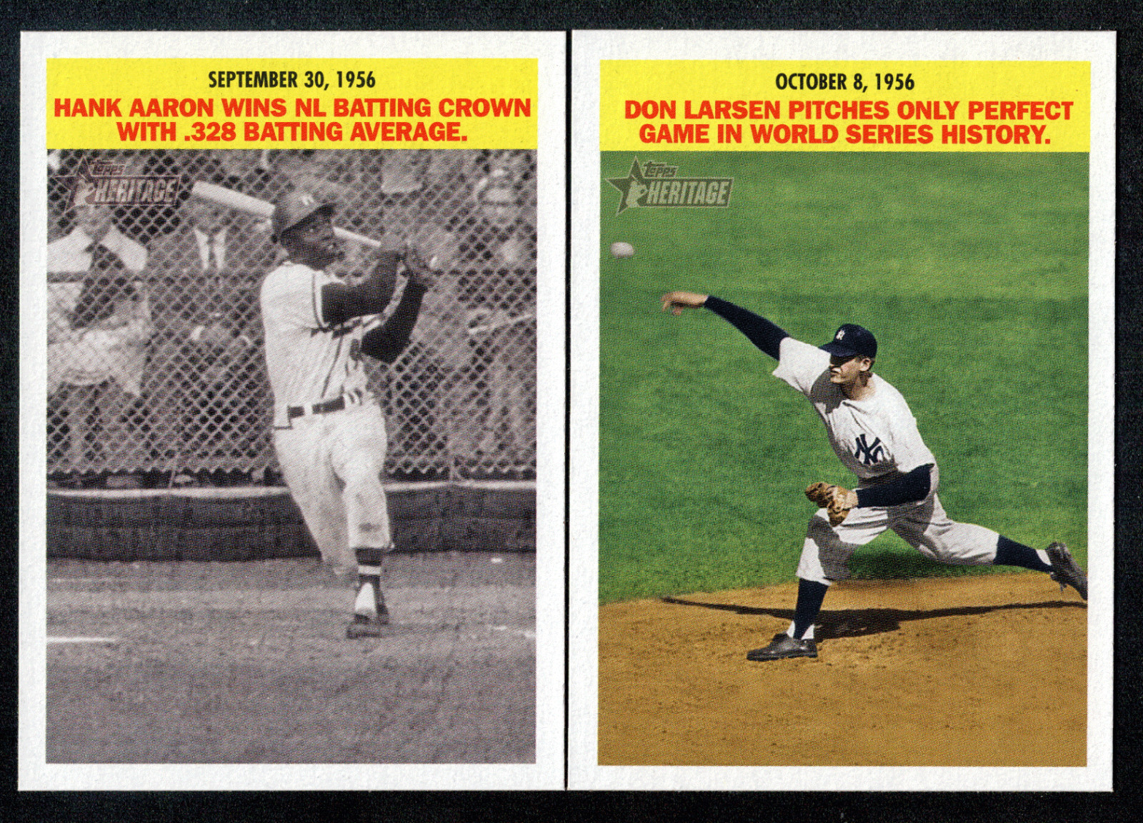 2005 Topps Heritage Flashbacks #F1-10 Inserts Finish Your Set,U Pick