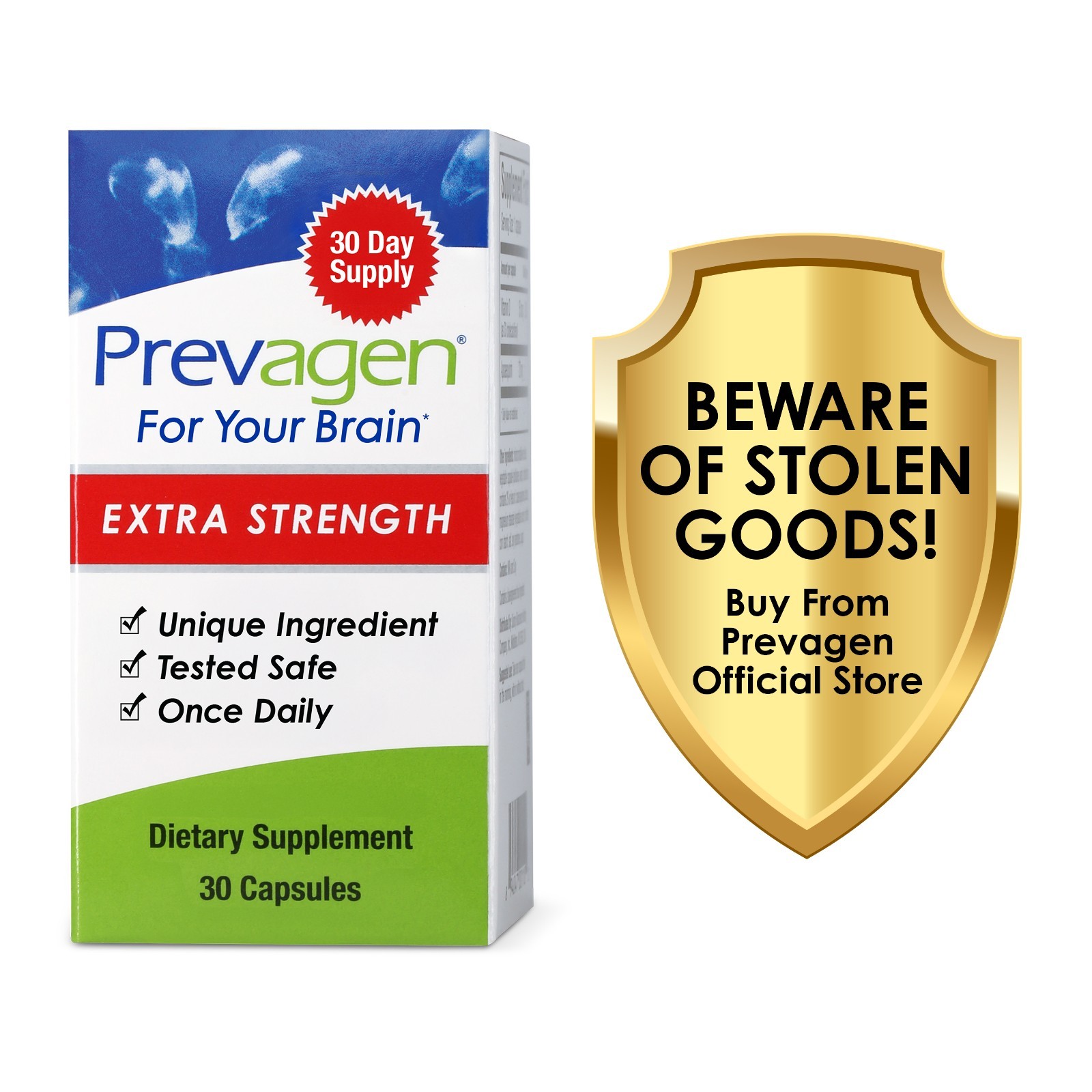 Prevagen Extra Strength 20mg Capsules - 30 Count