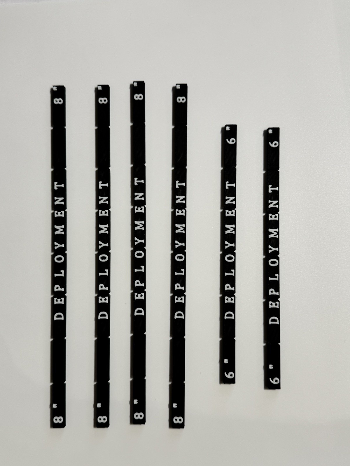 40K Warhammer 11th ed Deep Strike & Deployment Zone Marker Set - Battle Shocked