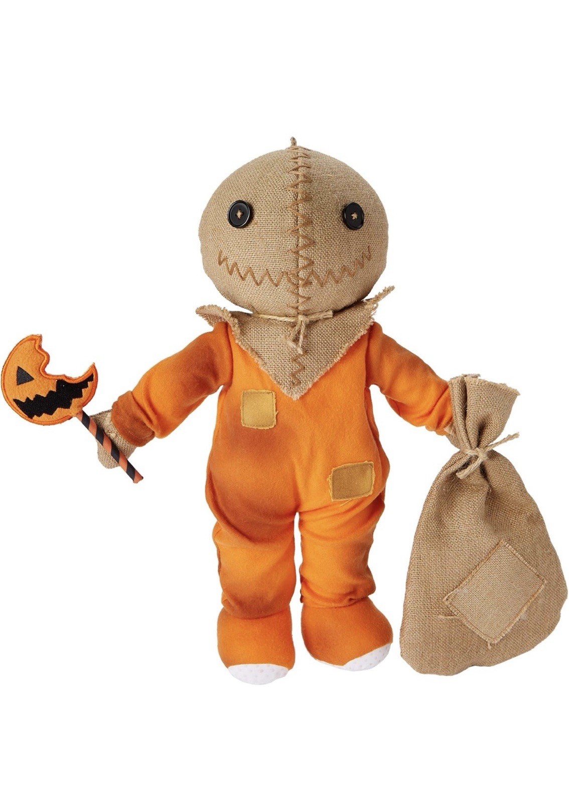 Spirit Halloween Trick R’ Treat Sam Plush | Officially Licensed | Horror Décor |