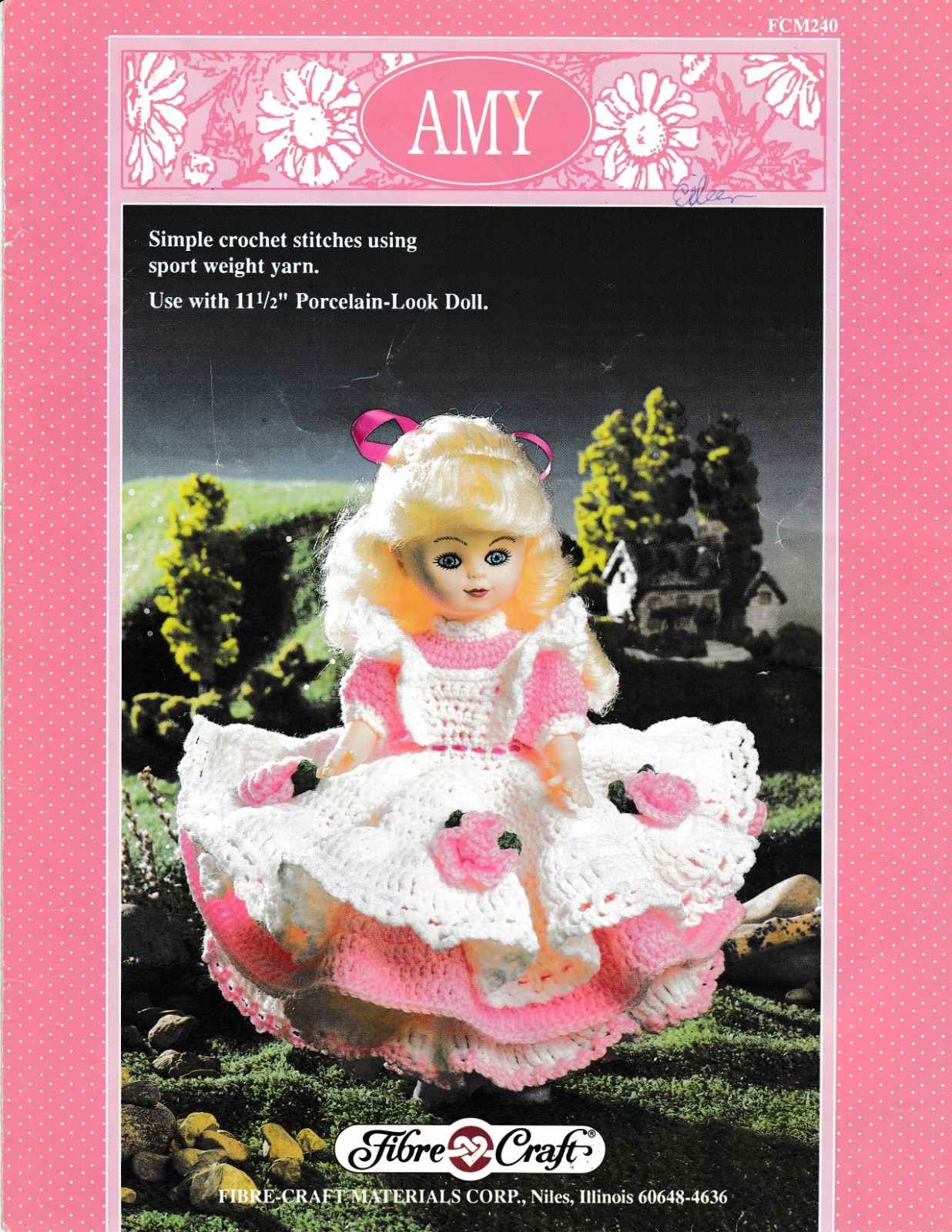 Amy Crochet Doll Clothes | Fibre Craft FCM240