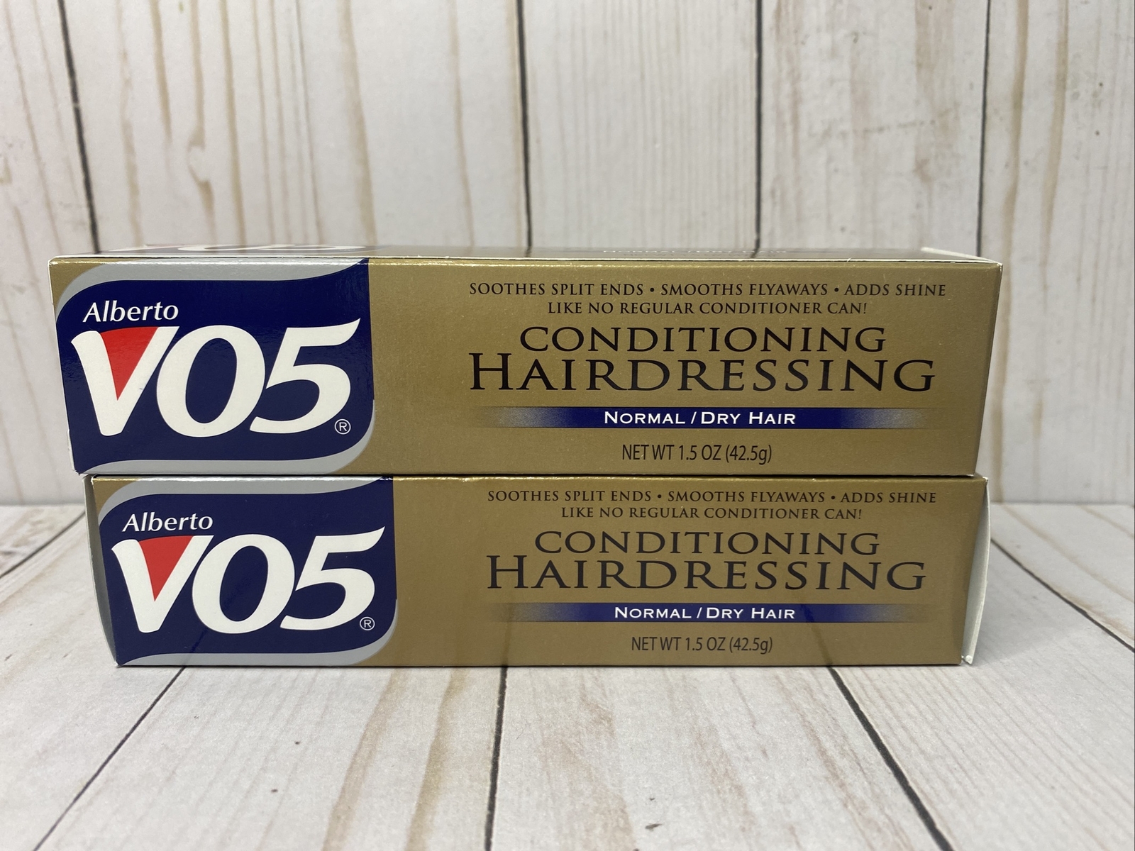 *New* Lot of 2 - Alberto VO5 Conditioning Hairdressing, Normal/Dry Hair 1.5 oz