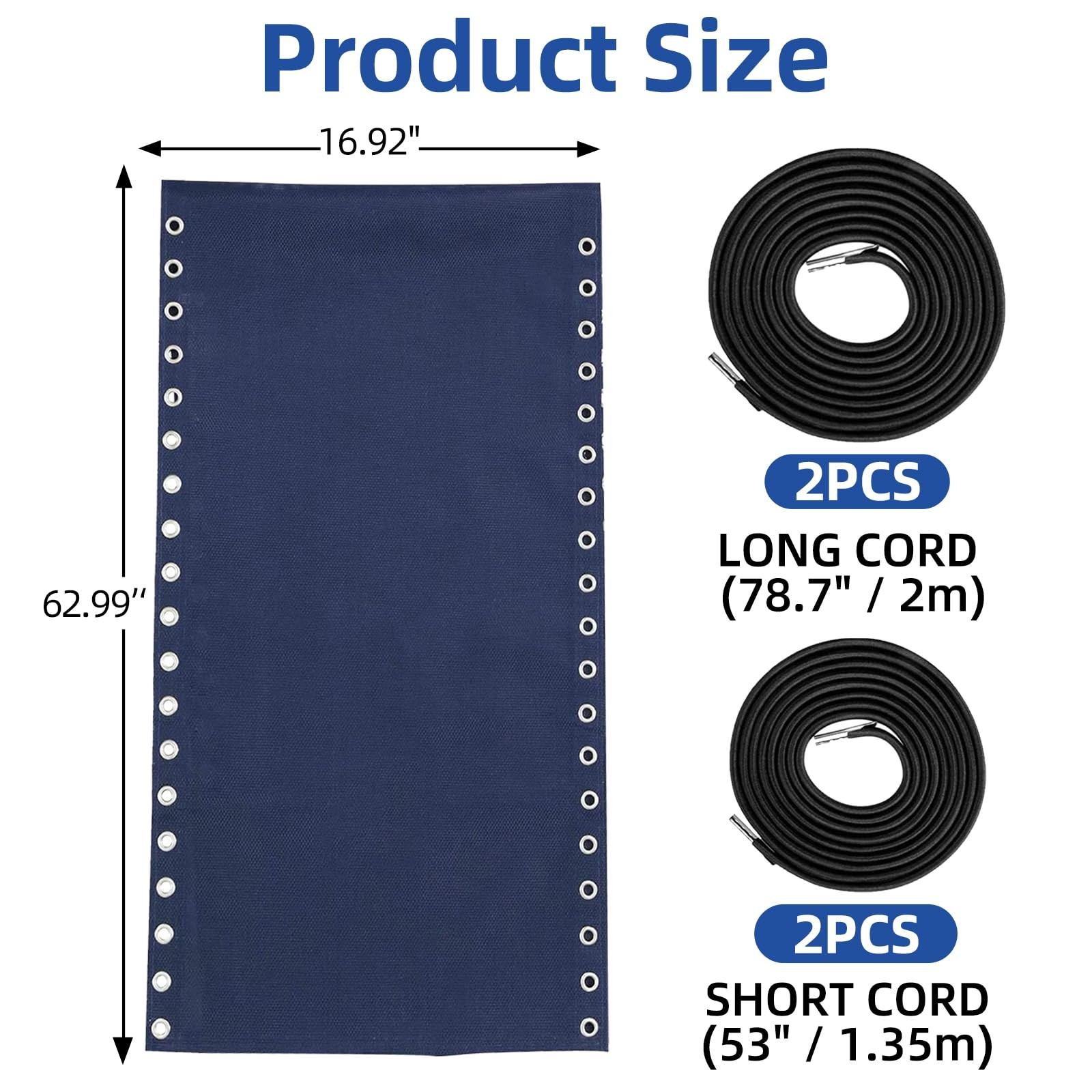 Zero Gravity Replacement Fabric, 17 Inch Wide Repair Cloth for Anti Gravity C...