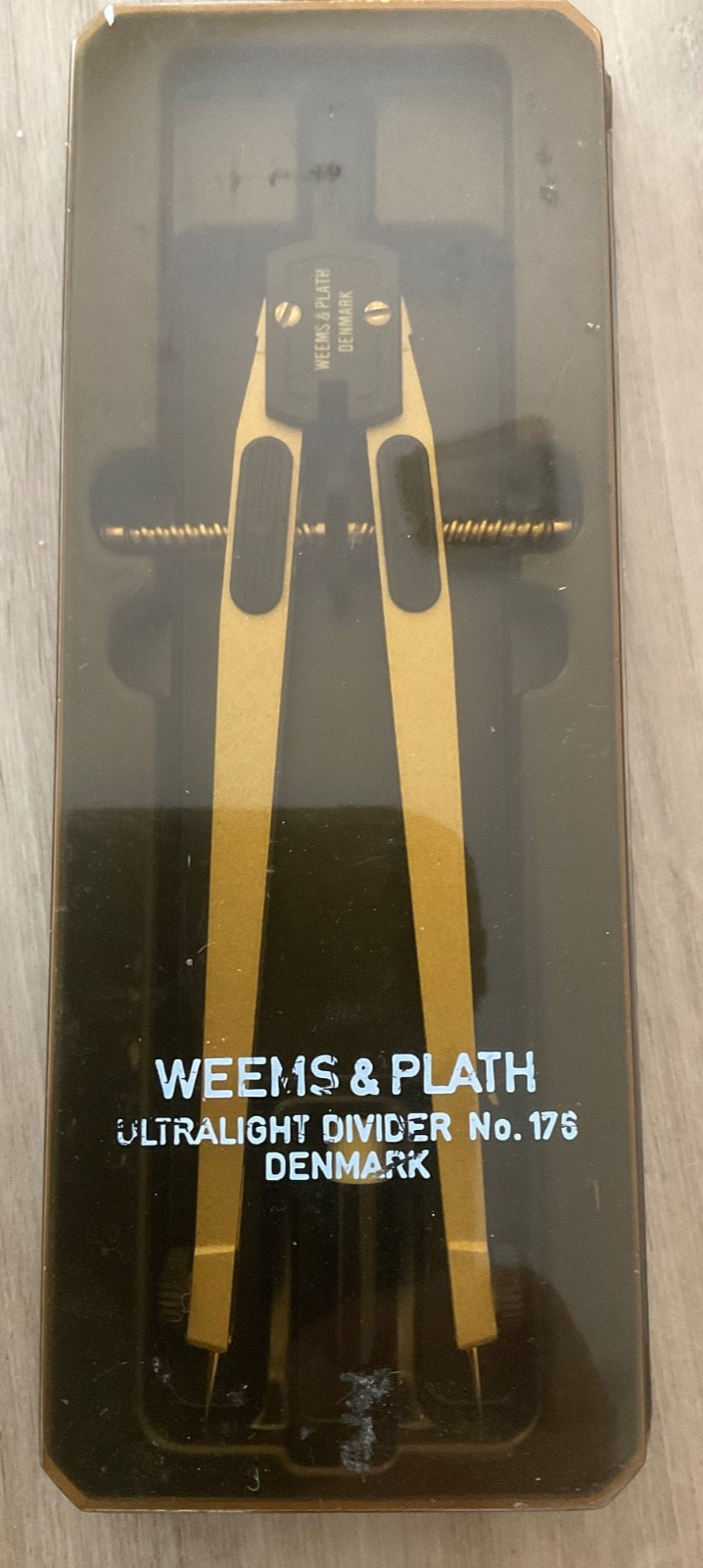 Weems & Plath Ultralight Divider #176 Measuring Divider Layout tool, 7" Denmark