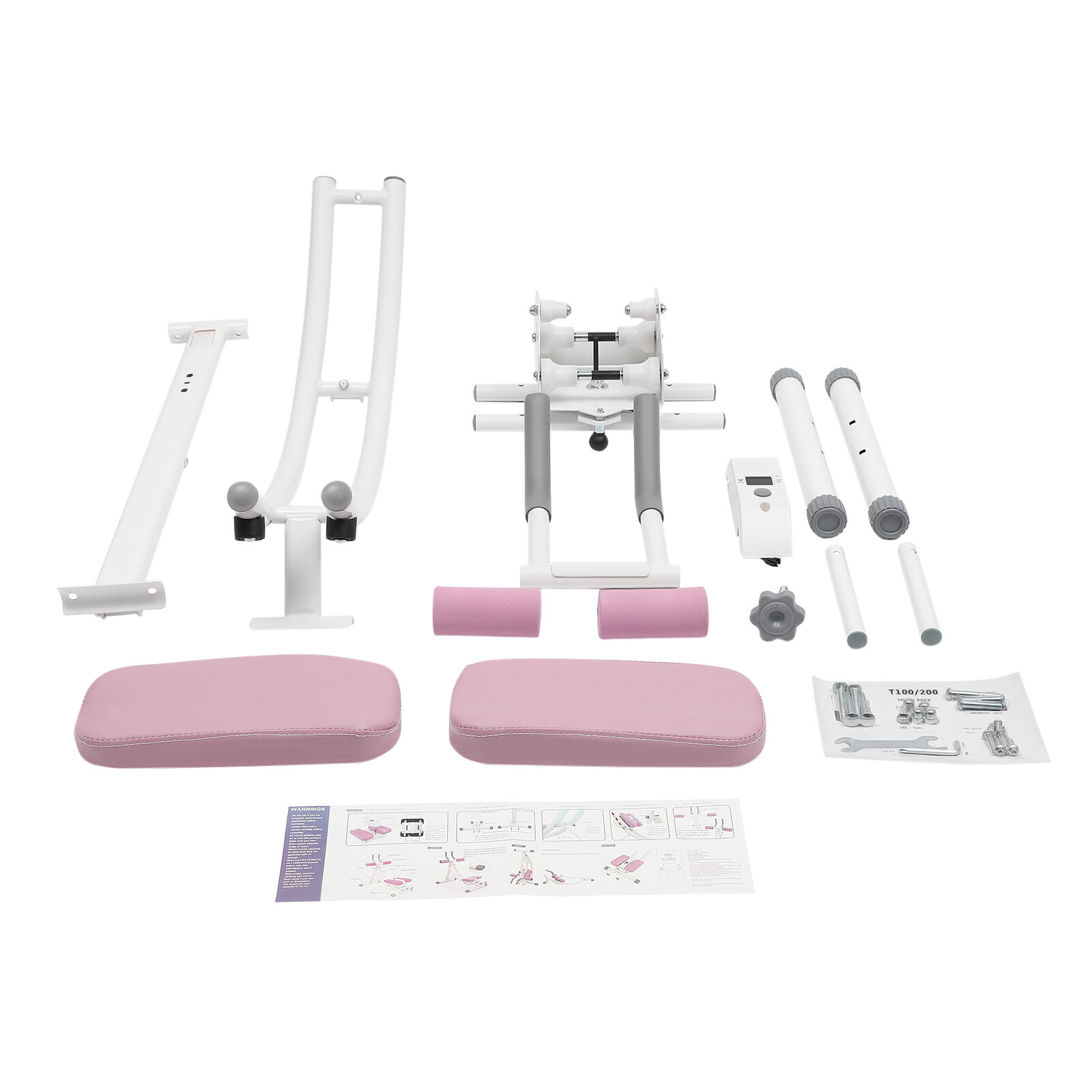 Ab Machine Coaster Abdominal Crunch Trainer for Home Gym Core Abdominal Workout
