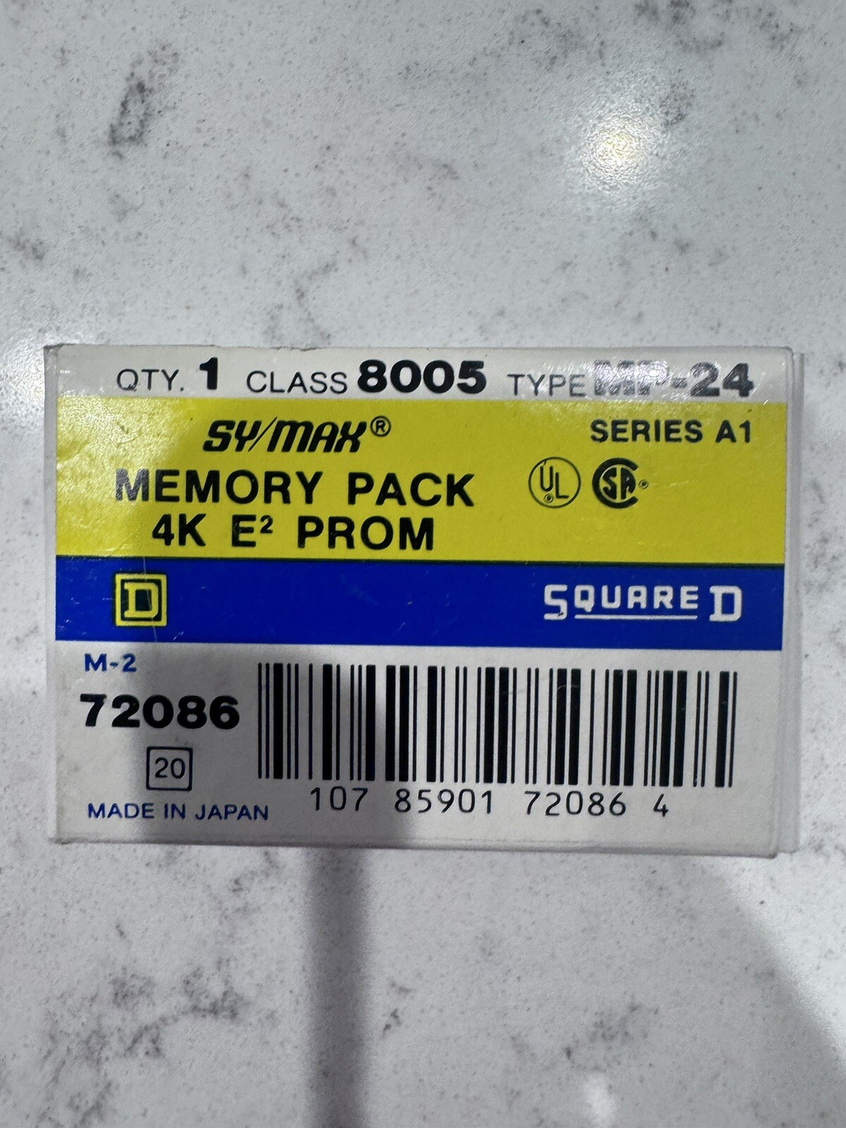 Square D 8005 MP-24 Sy/max 4K E2 Prom Memory Pack M2 72086 Series A1 New In Box