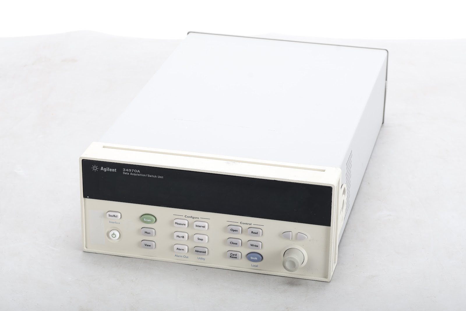 Agilent 34970A Data Acquisition Switch - No Options or Modules - AS IS For Parts