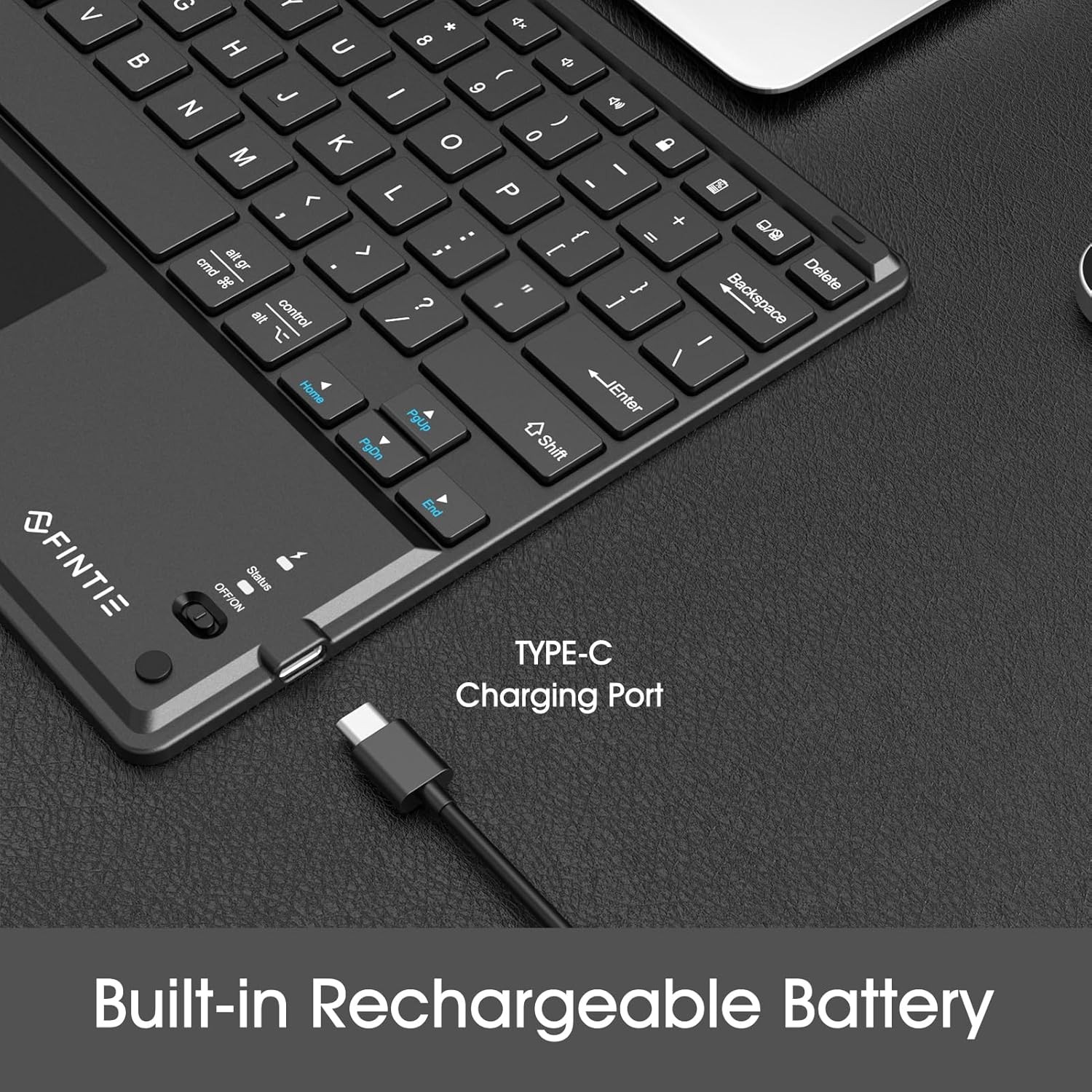 Bluetooth keyboard for tablet laptop