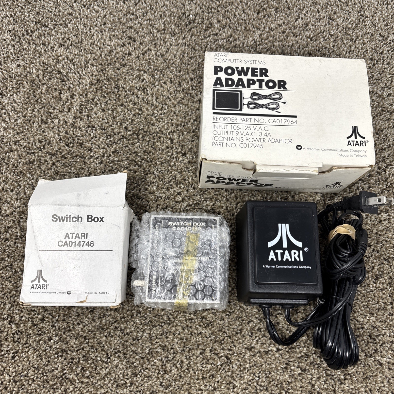 Atari 800 8-bit Computer System Fully Tested 48k With Original Box