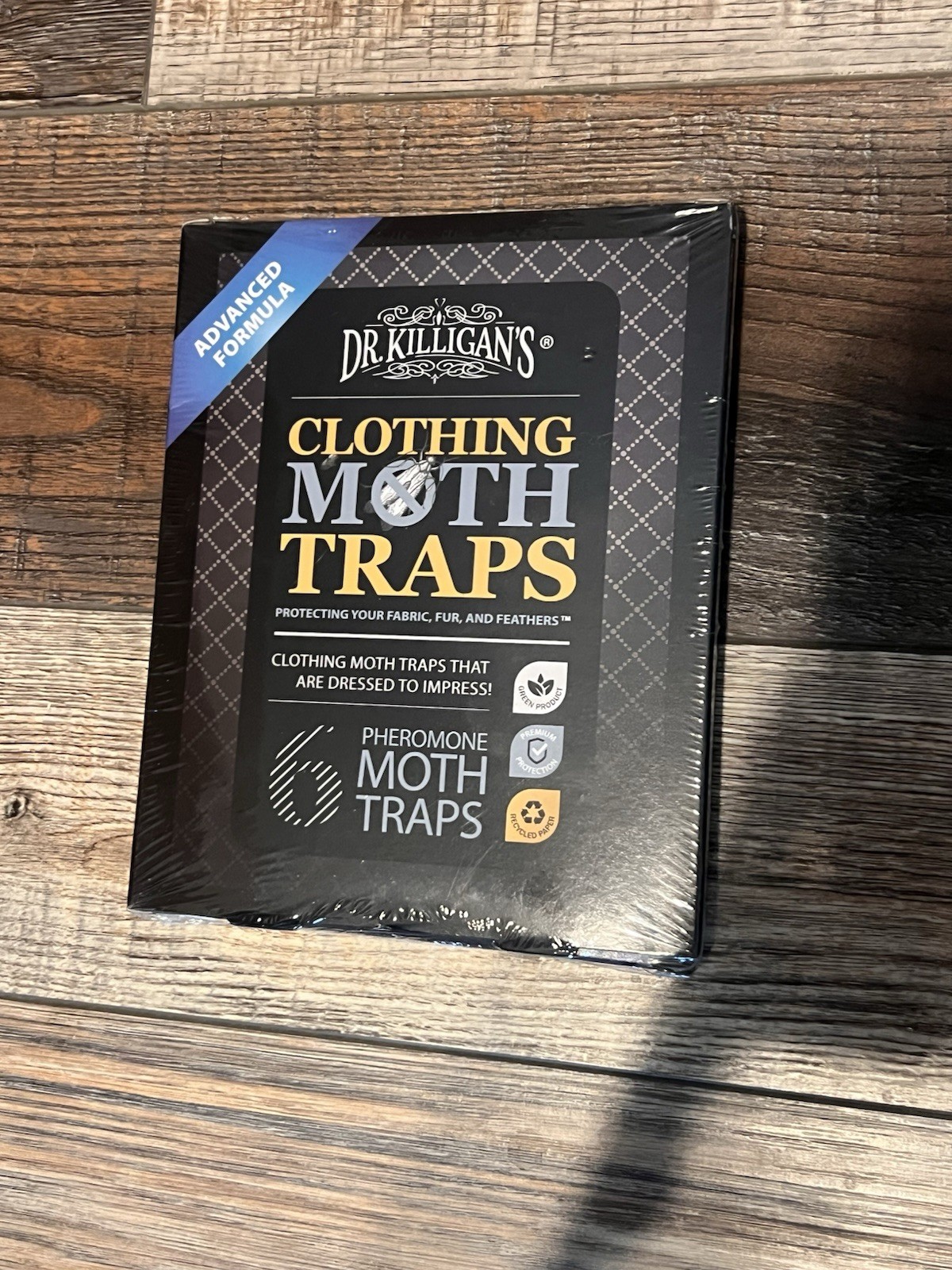 Dr. Killigan'S Premium Double Potent Moth Traps with Pheromones Prime 6pk