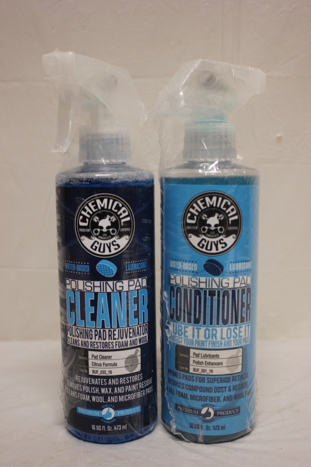 Chemical Guys Polishing & Buffing Pad Cleaner & Conditioner (16 oz) (2 Pack) D3
