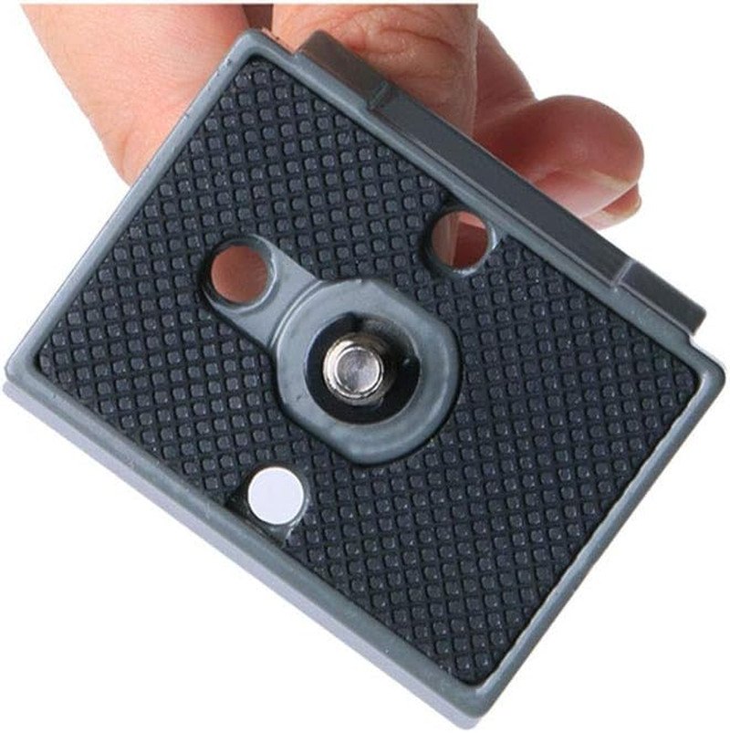 Quick Release Plate 1/4" Screw Compatible with Manfrotto 200PL-14 322RC2 324RC2