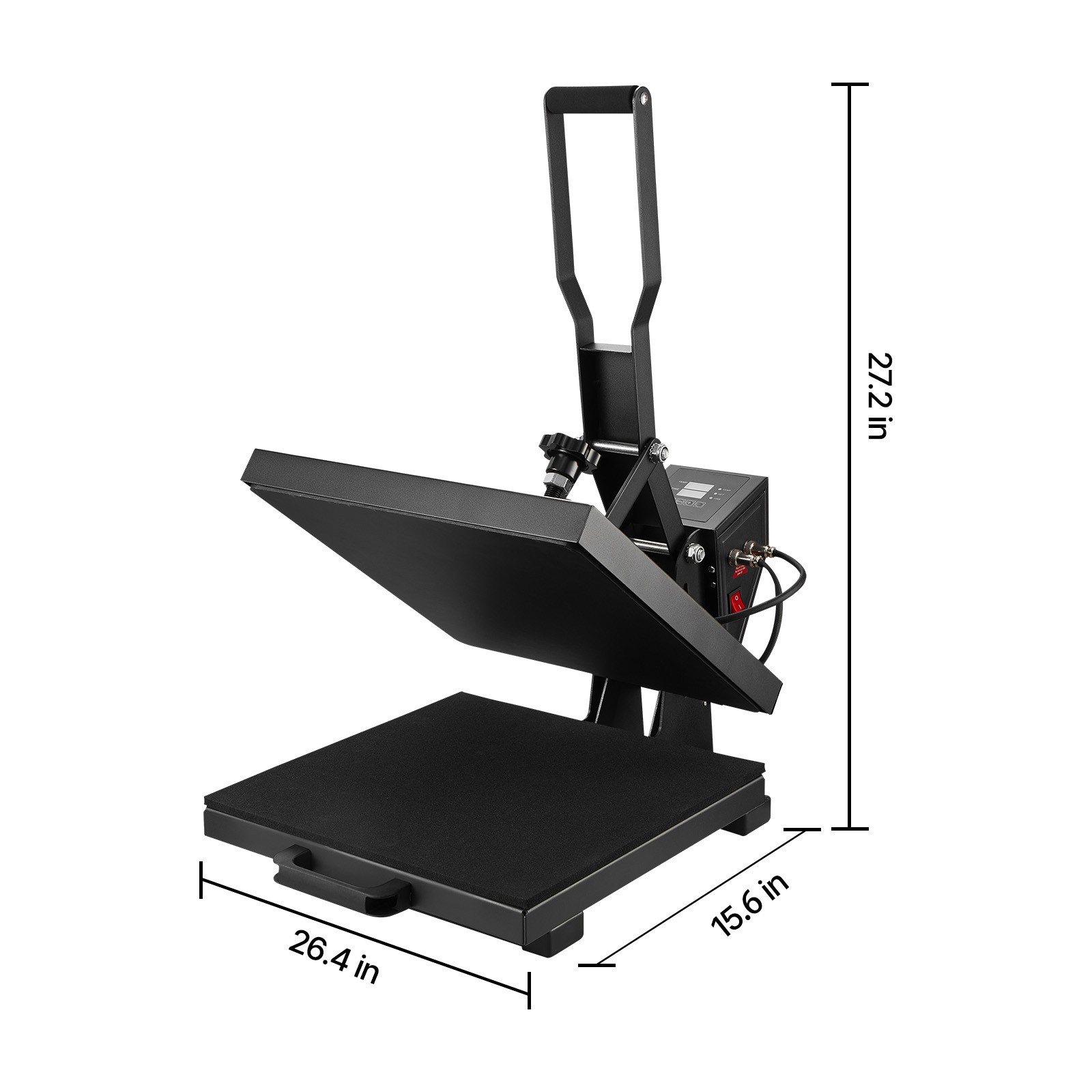 15x15 Sublimation Heat Press Machine w/ Digital Display